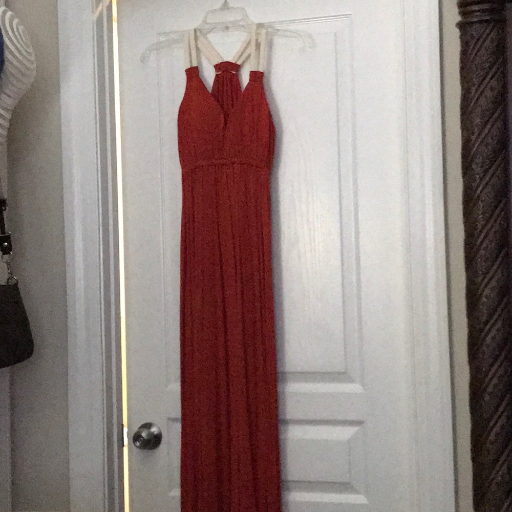 Pink Rose Summer maxi dress